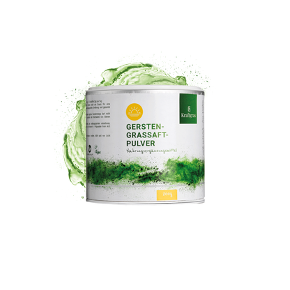 Poudre de jus d'herbe d'orge biologique 