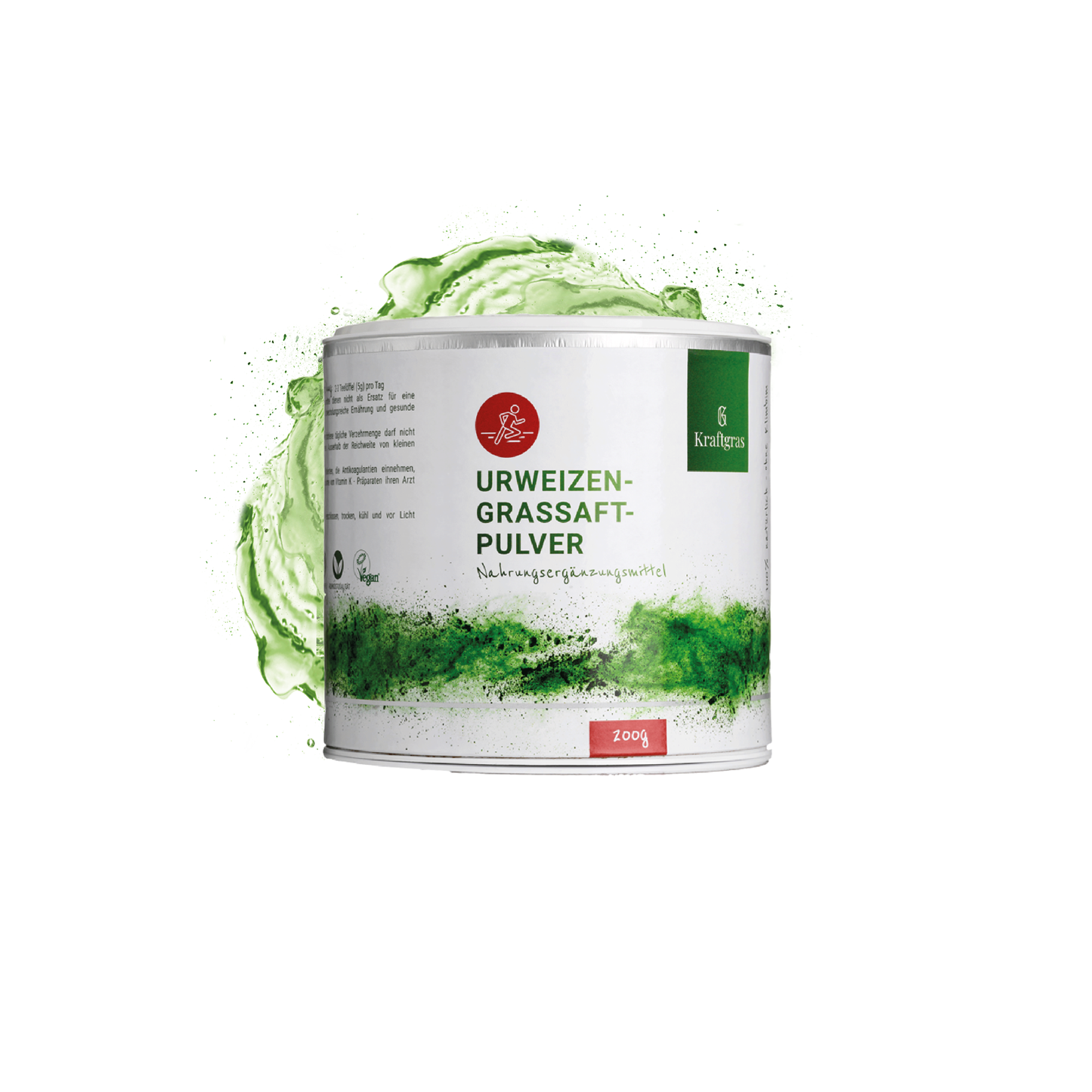 Poudre de jus d'herbe de blé ancienne biologique