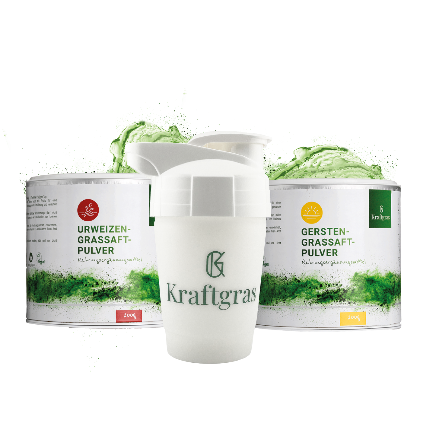 Coffret de démarrage avec combo de poudre et shaker