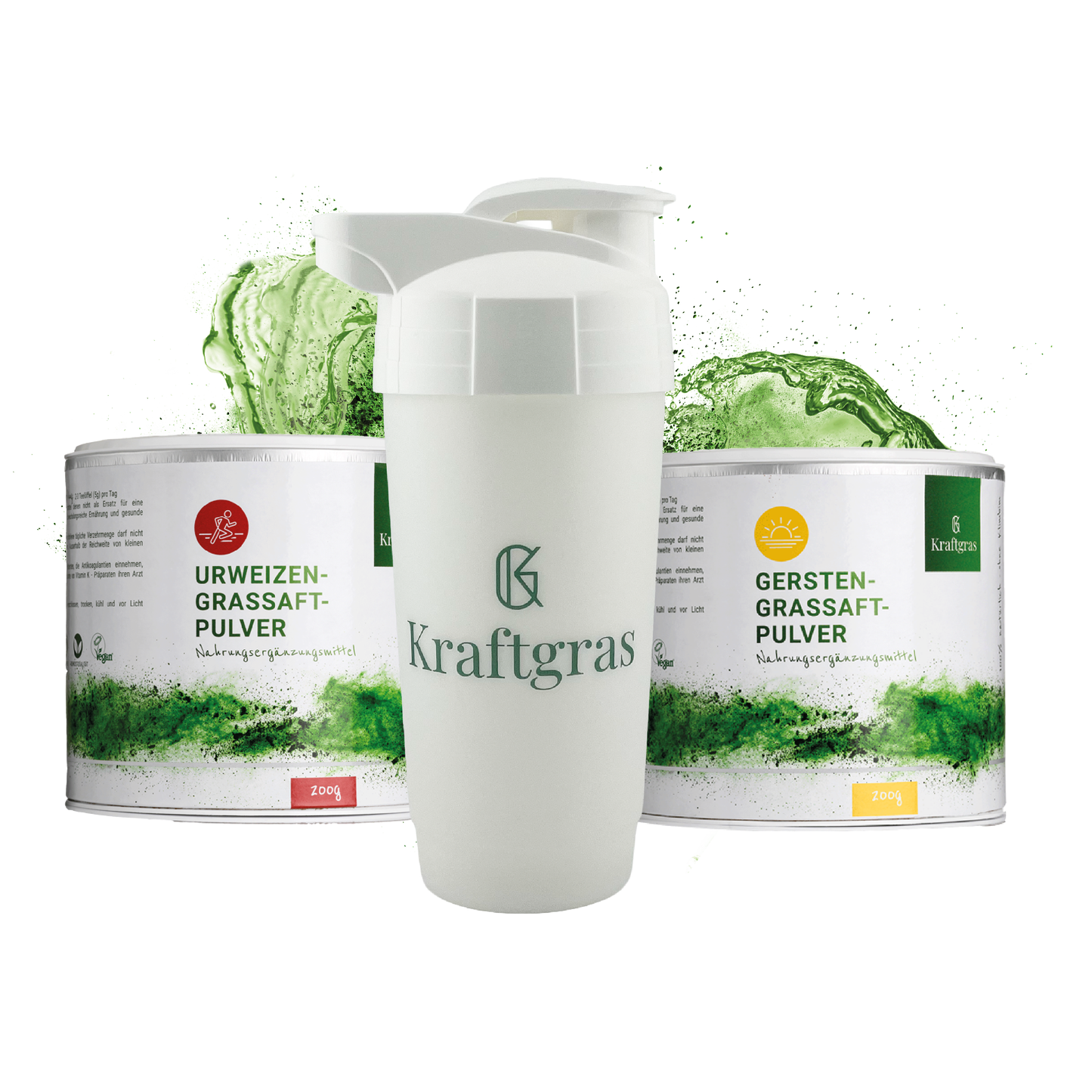 Coffret de démarrage avec combo de poudre et shaker